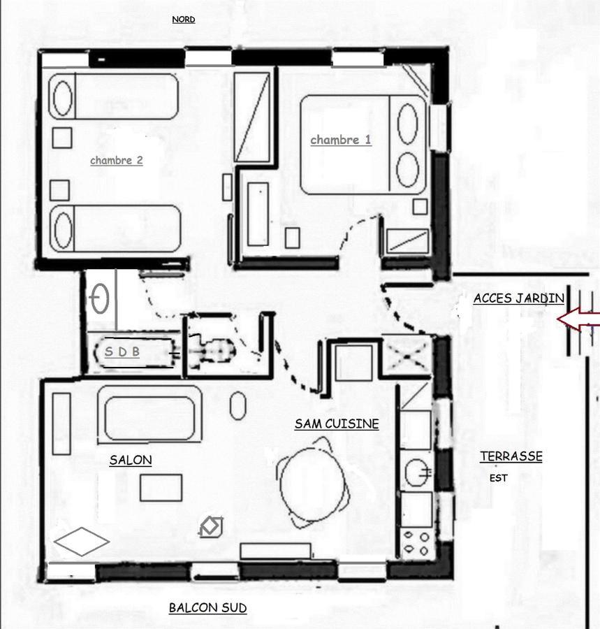 "Chalet Les Aravis" Chalet Et Appartements Le Grand-Bornand Eksteriør billede