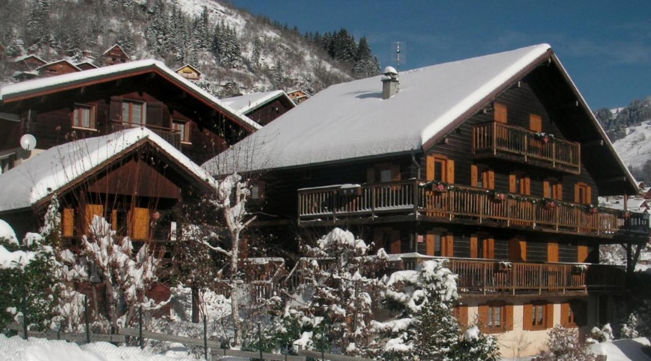 "Chalet Les Aravis" Chalet Et Appartements Le Grand-Bornand Eksteriør billede